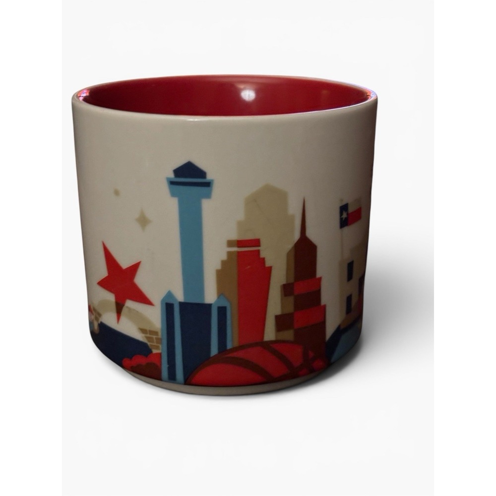 Starbucks Texas City Mug Lot Austin Dallas San Antonio Collector Coffee Cups - Picture 15 of 16